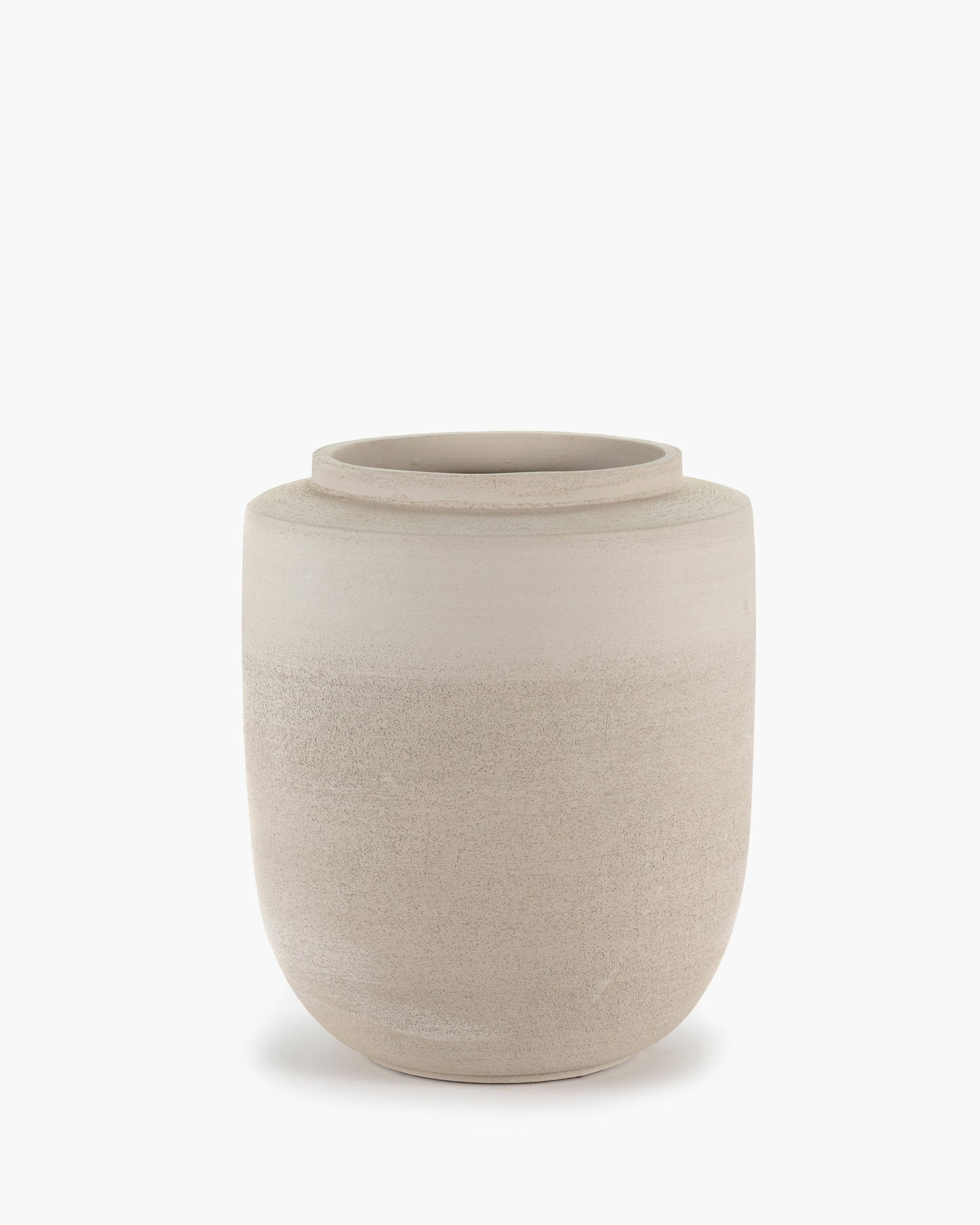 Plantpot L beige Volumes