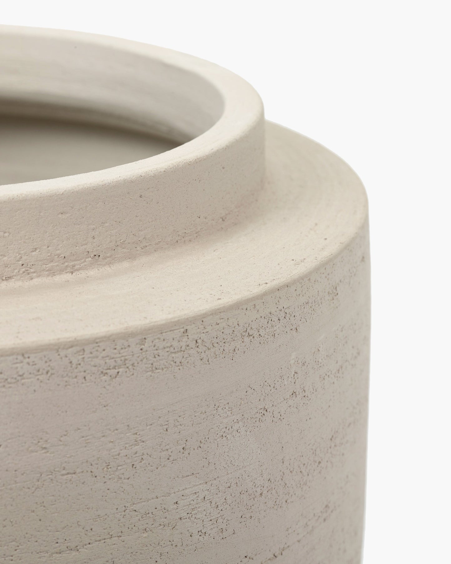 Plantpot L beige Volumes