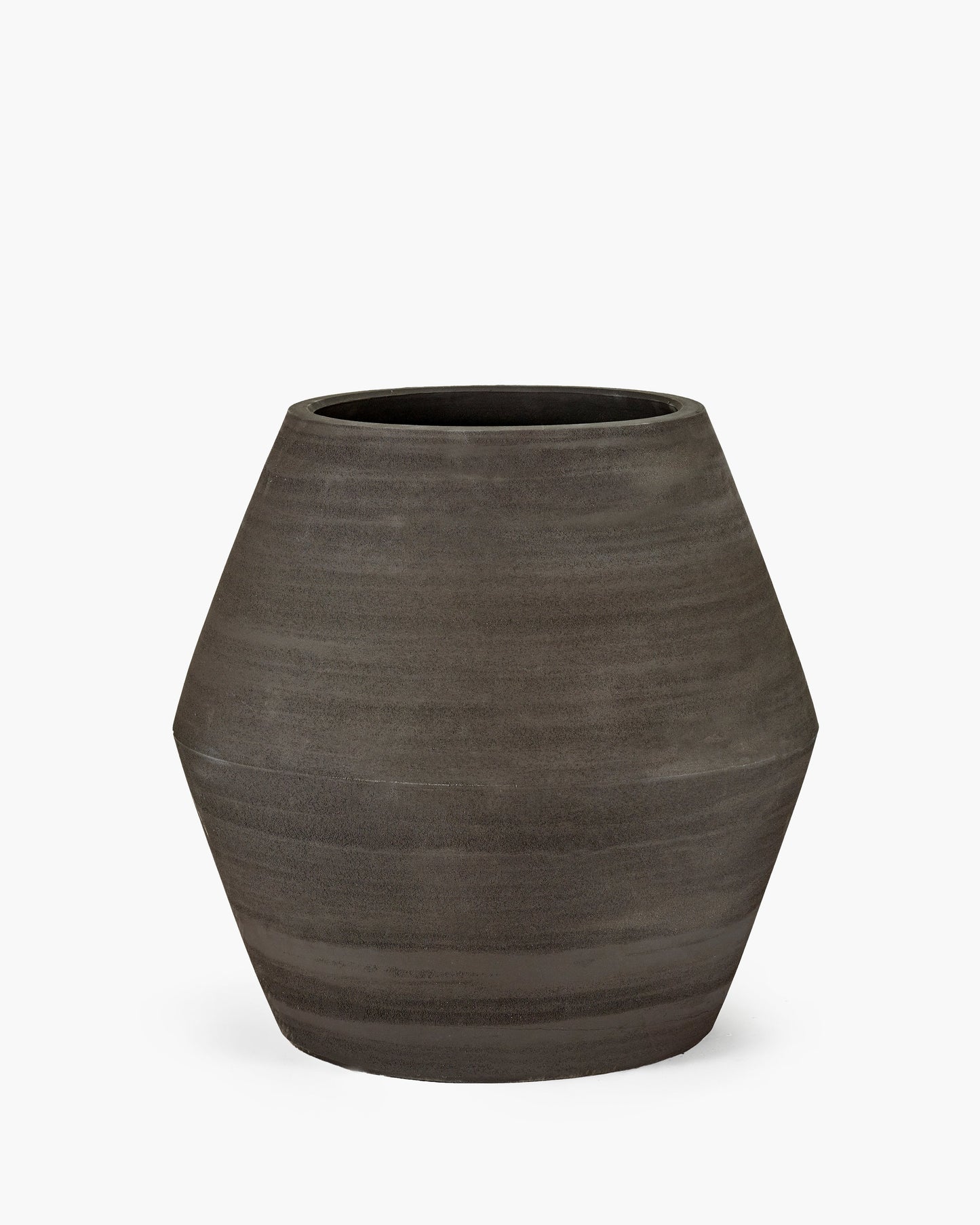 Plant pot S black Construct