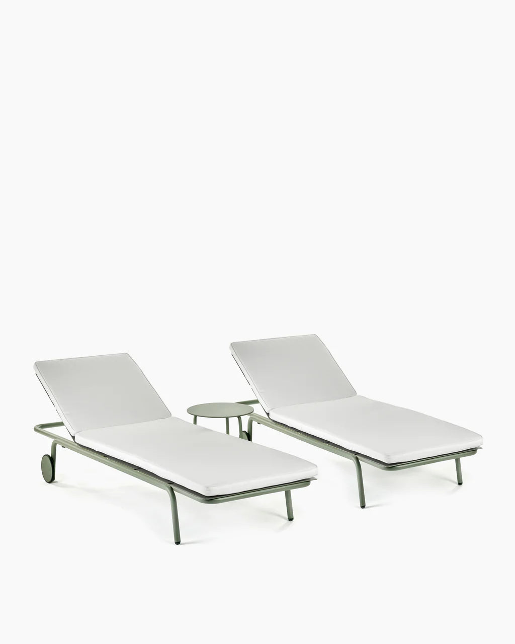 Sun lounger aluminum August