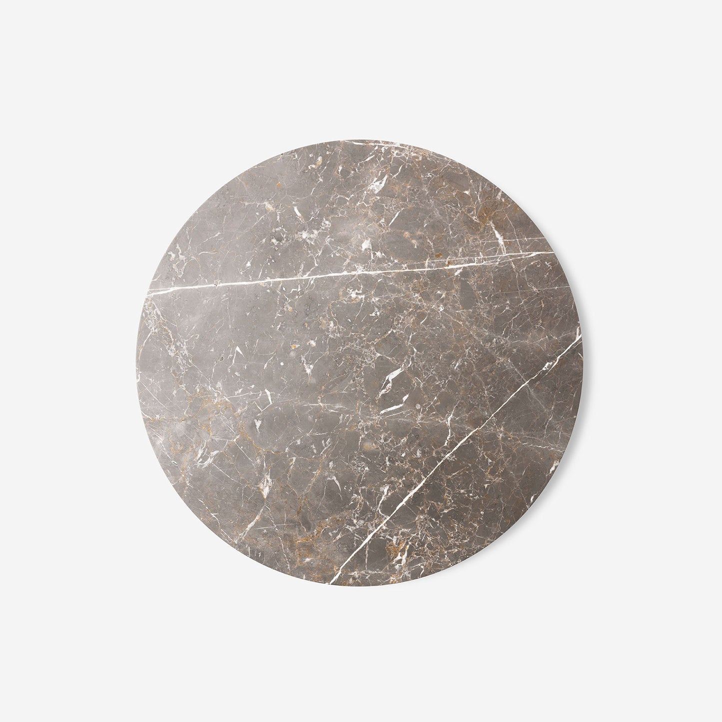 Cabin table marble dark oak base