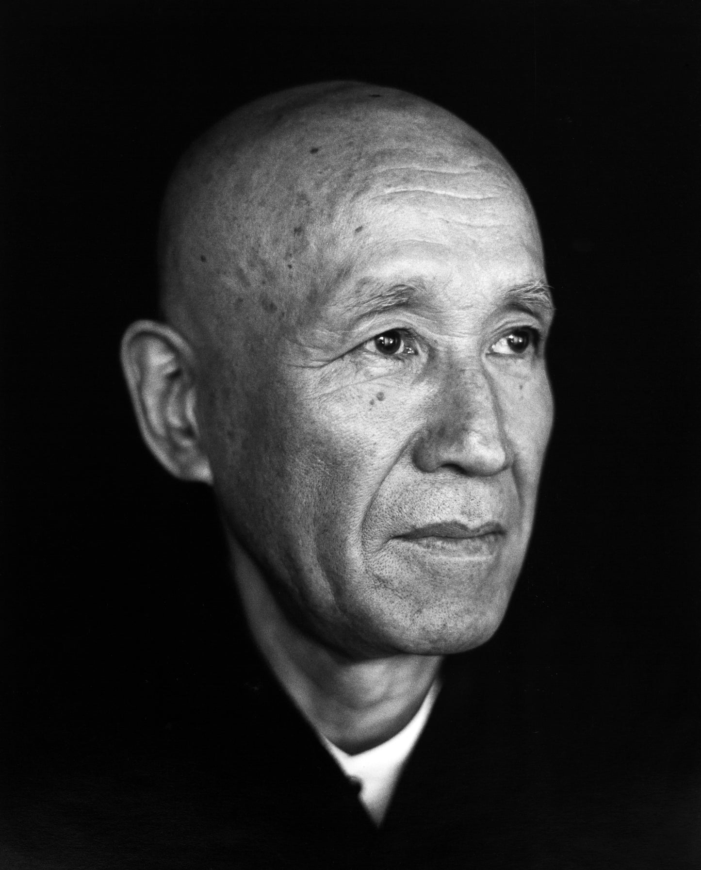 HORST FRIEDRICHS "BUDDHIST MONK PORTRAIT" // Framed Print