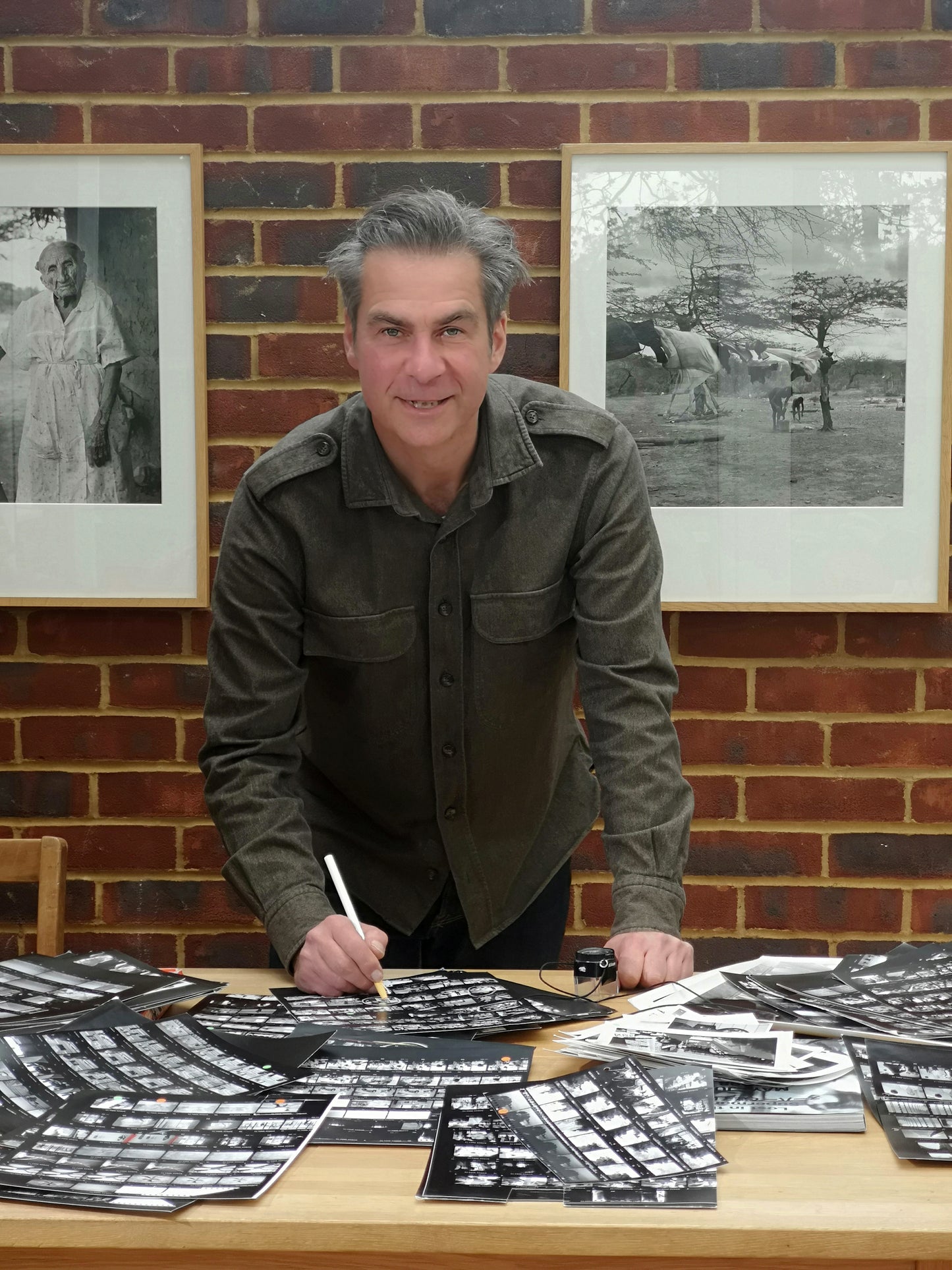 HORST FRIEDRICHS "KIMONO GIRLS" // Framed Print