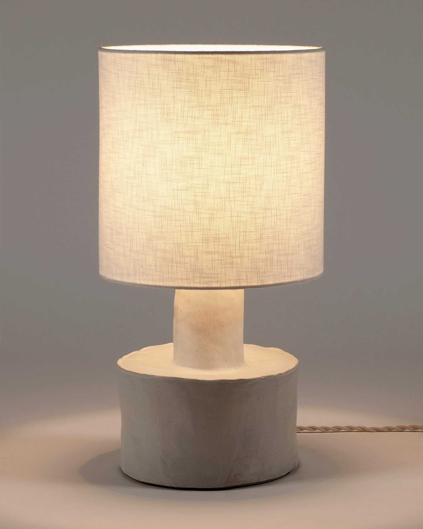 Table lamp white matt - white Catherine
