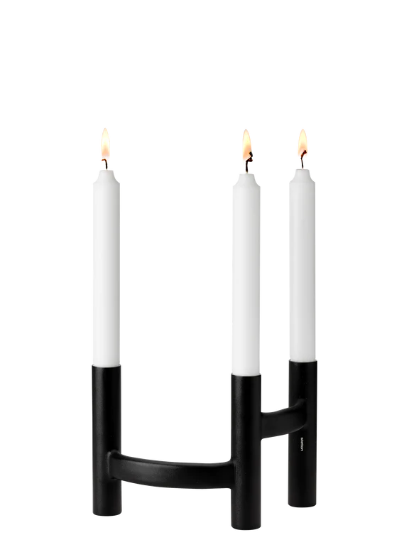 STELTON ORA - Kerzenständer dreiarmig