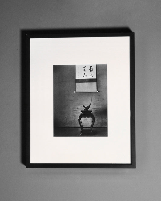 HORST FRIEDRICHS "TATAMI ROOM & SCROLL"  // Framed Print