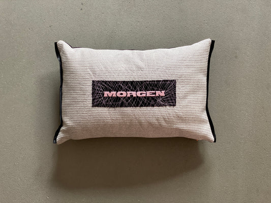 MORGEN - Cushion black Velvet small